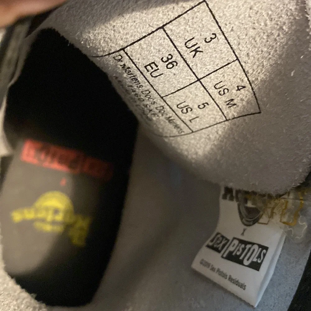 Dr. Martens Limited Edition Sex Pistols Boots - Picture 11 of 11